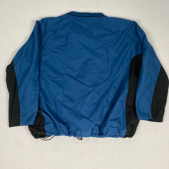 Y2K IBM Computer Tech Performance Blue Pullover Windbreaker Size XXL - Picture 2 of 8